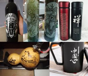 咸阳酒瓶葫芦工艺品激光雕刻机